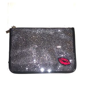 💄NWOT Sparkly Cosmetic Bag/Clutch